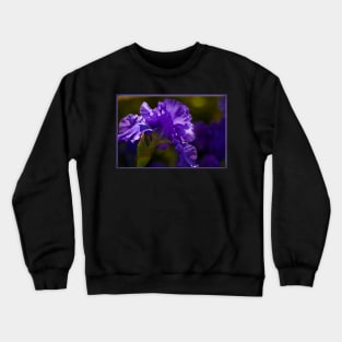 Purple Gladioli Crewneck Sweatshirt